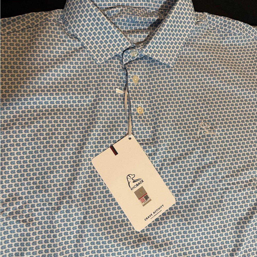 Rhoback The UNC TarHeel Polo Shirt